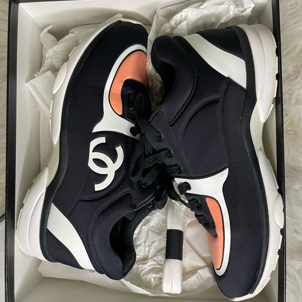 Chanel Sport Runners Black/Pink